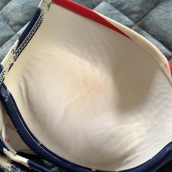 American Flag Bathing Suit Top - Picture 5 of 7